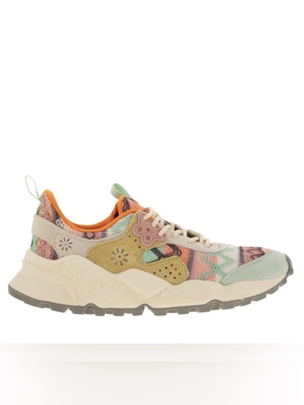NWT Flower Mountain KOTETSU - Sneakers in Suede And Technical Fabric